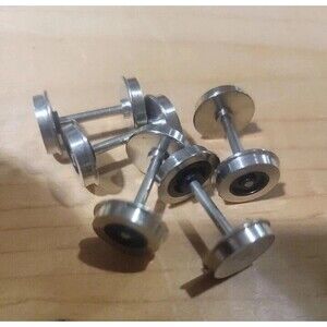 HO Model Power 5772 Shark Nose Diesel Dummy Engine Wheel Set of 5 Axles Parts